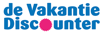 Logo van de Vakantie Discounter. 