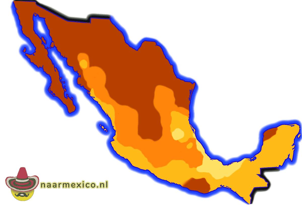 Klimaat Mexico.